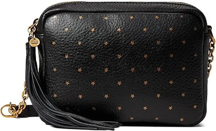 HOBO Renny Small Crossbody (Black) Handbags