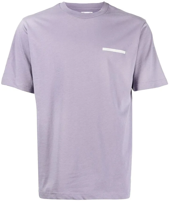 slogan-print short-sleeved T-shirt