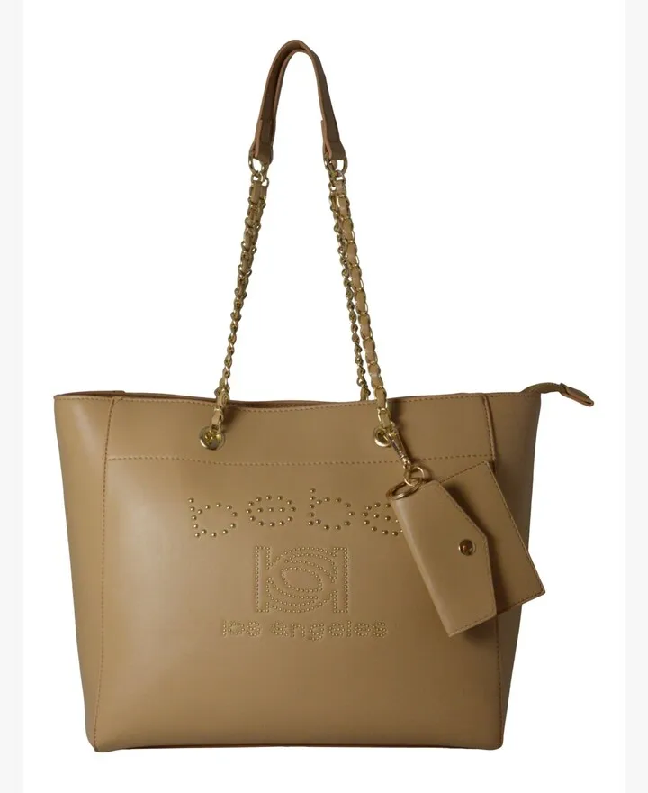 bebe Allegro Medium Tote with Card Case