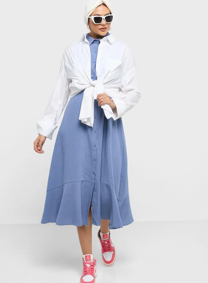 Button Down Shirt Dress