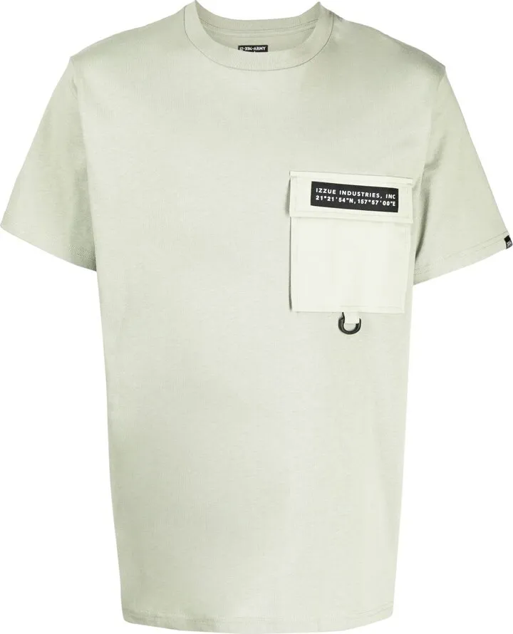 logo-patch cotton T-shirt