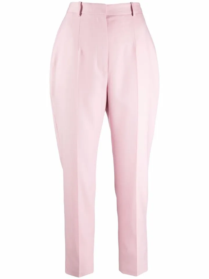 Cropped Tailored Trousers