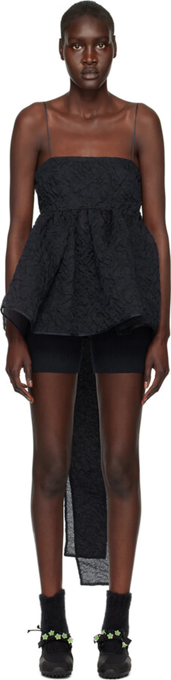 Cecilie Bahnsen Navy James Camisole