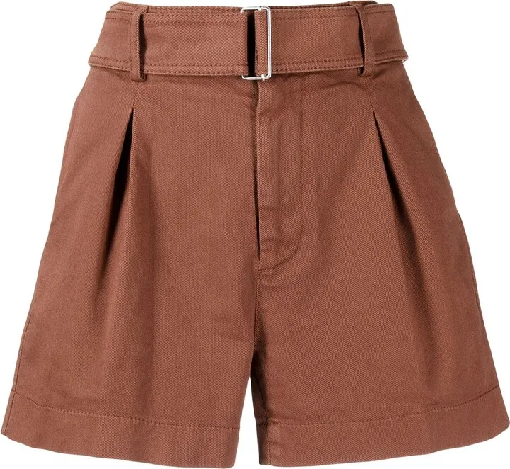 Belted Tailored Shorts