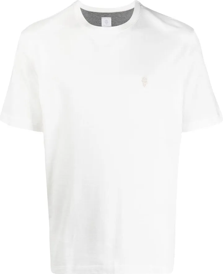 embroidered-logo short-sleeve T-shirt