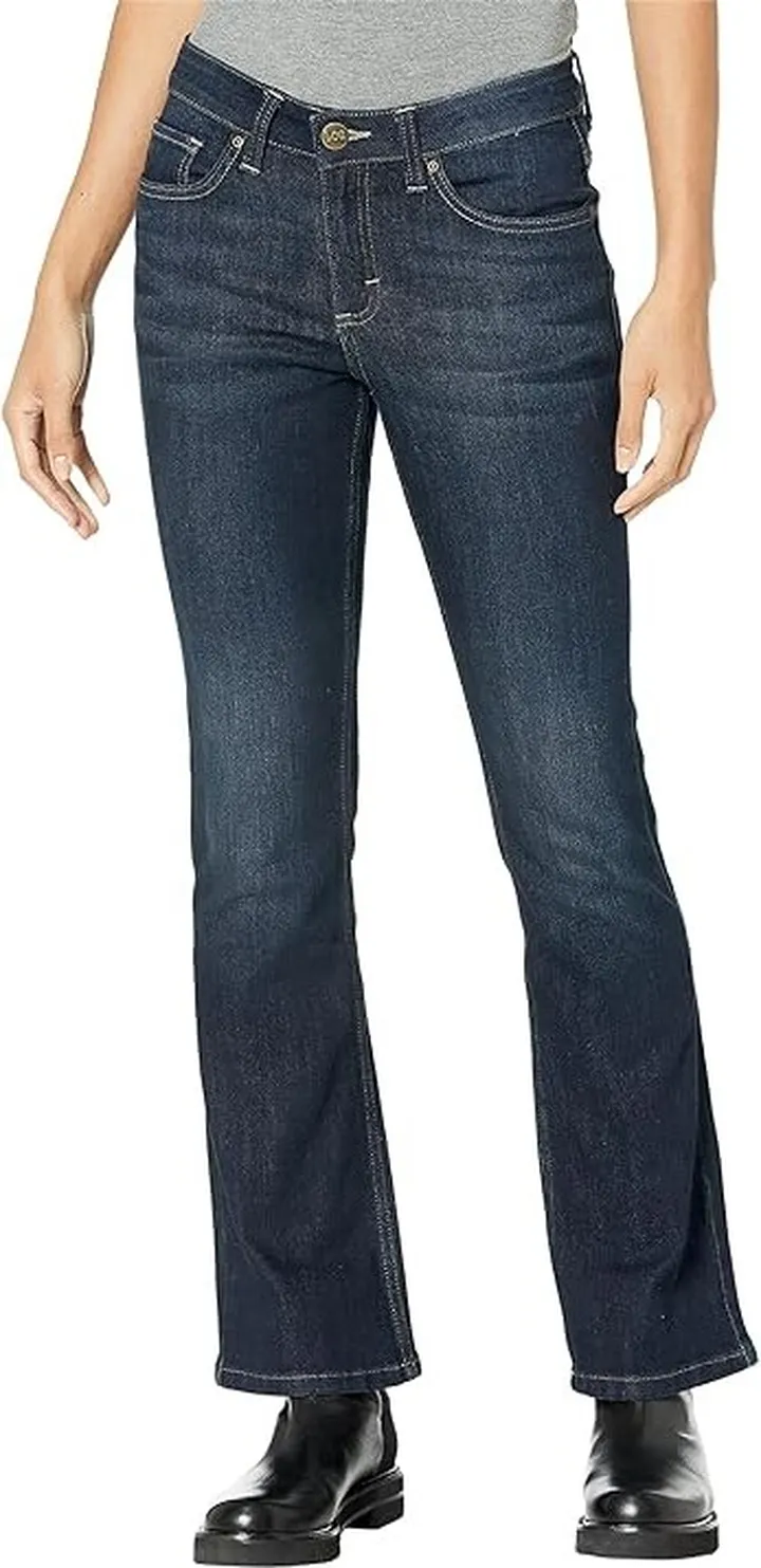 Lee Legendary Regular Fit Bootcut Jeans (Blackout) Women's Jeans
