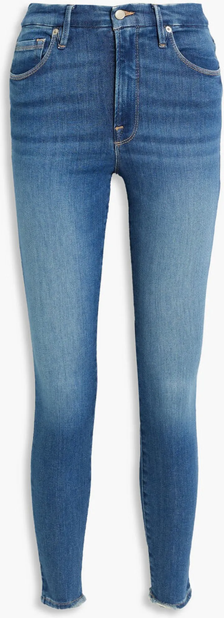 Good Legs faded mid-rise skinny jeans