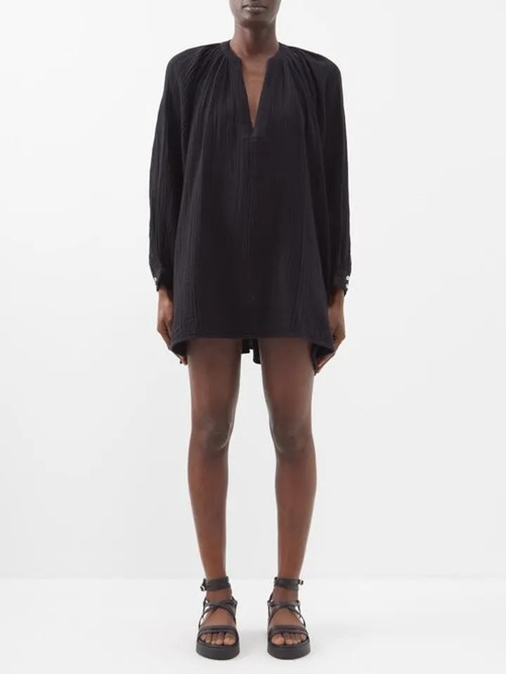 Jhula Organic Cotton-gauze Tunic