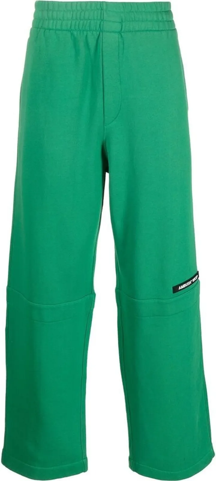Panelled Straight-Leg Trousers