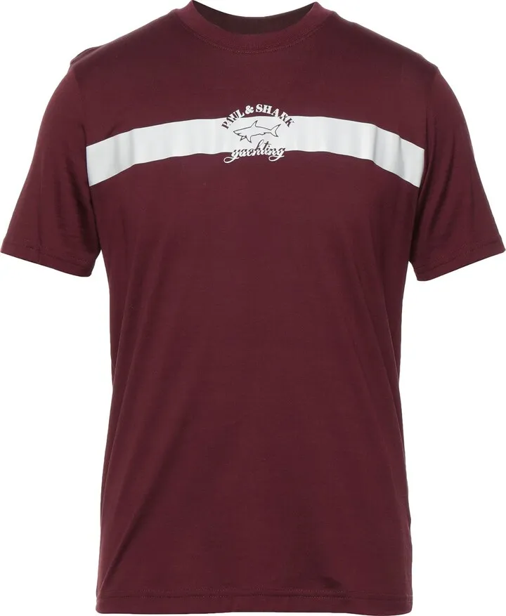T-shirt Burgundy
