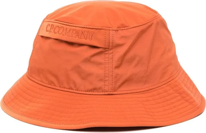 Embroidered-Logo Bucket Hat