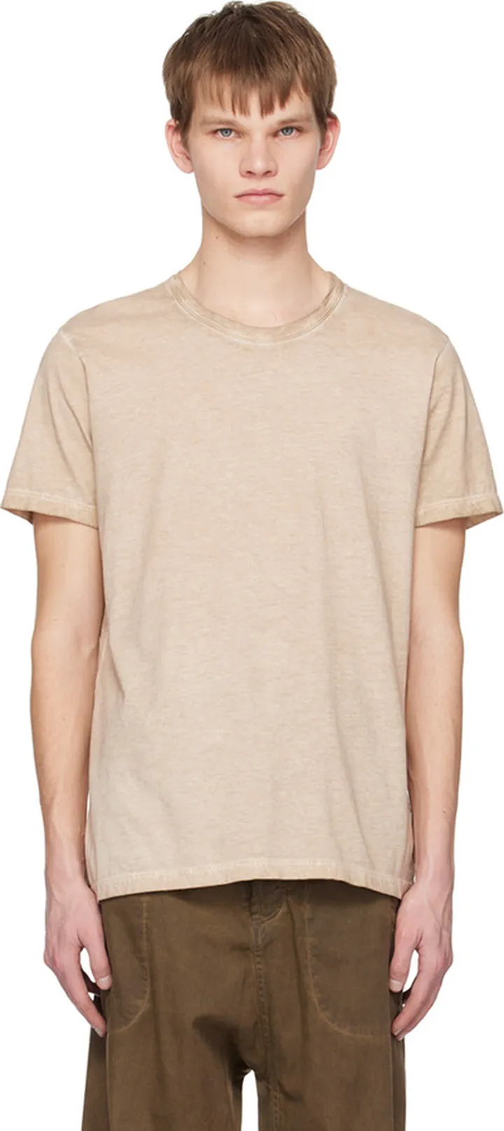 UMA WANG Tan Joseph T-shirt