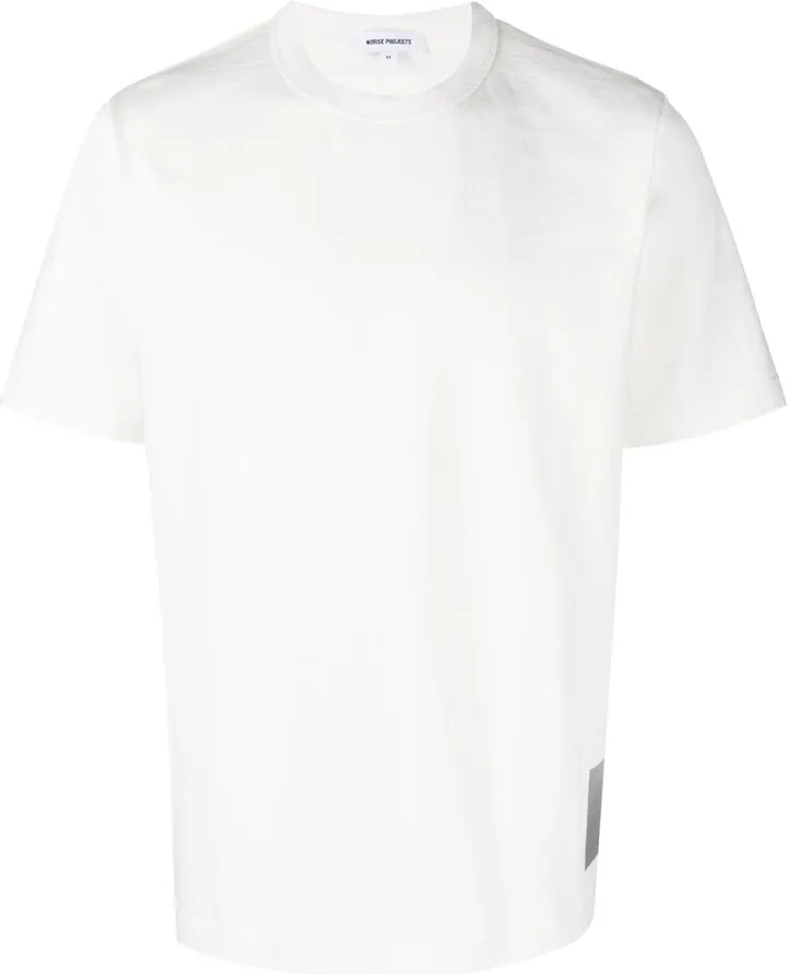 logo-patch detail T-shirt