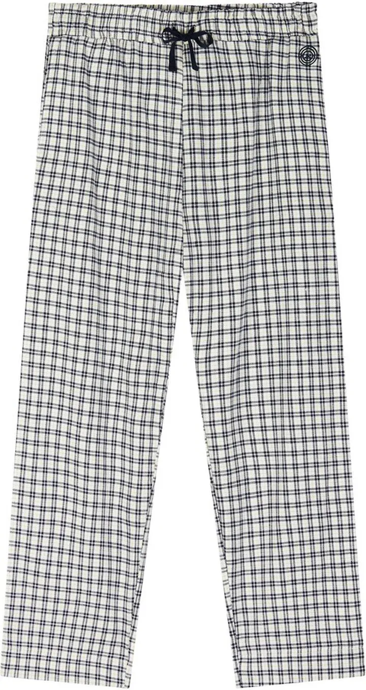 KOMODO - Jim Jam Mens - Gots Organic Cotton Pyjama Bottoms White