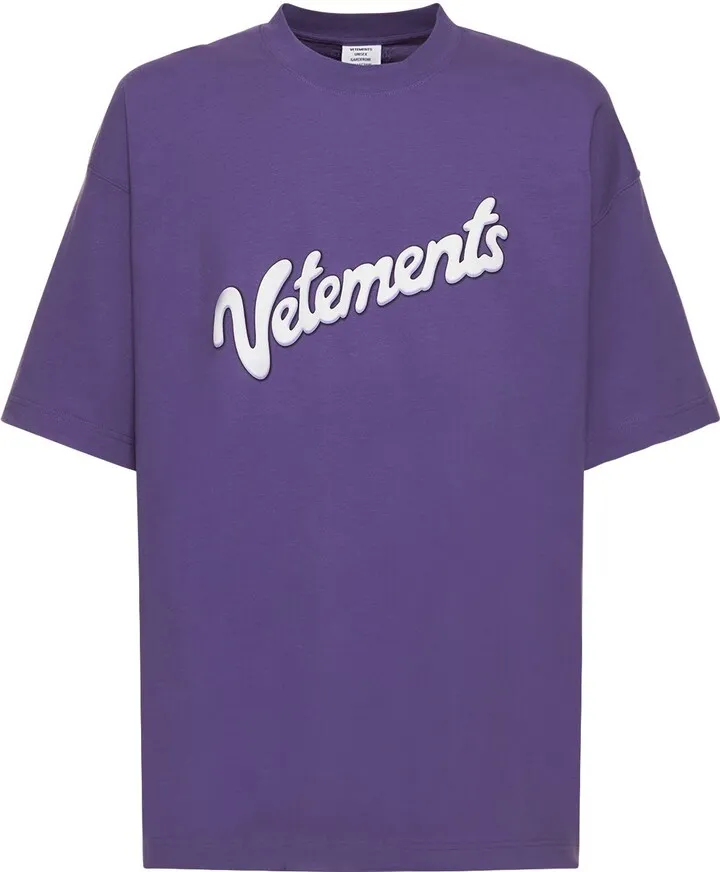 Chocolate logo print cotton t-shirt