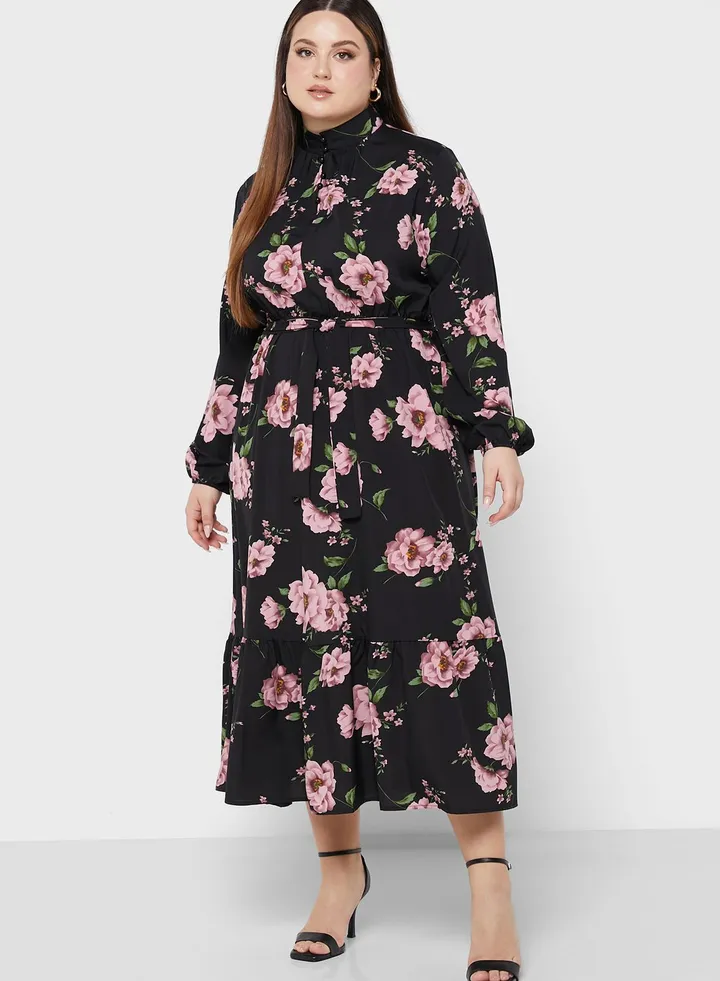 Floral Print Dress