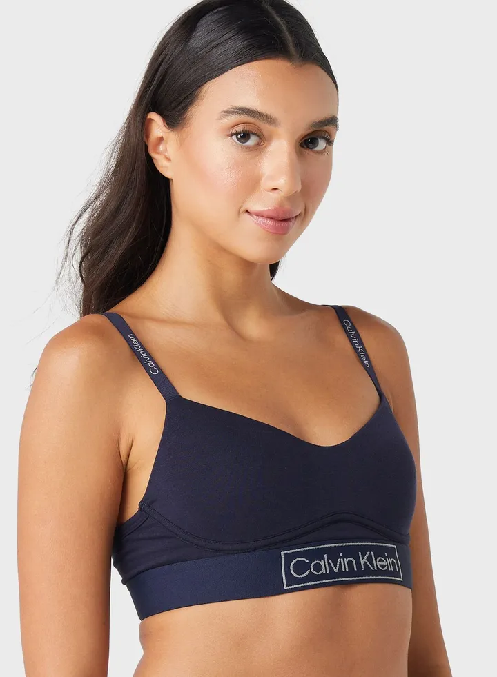 Logo Band Bikini Top