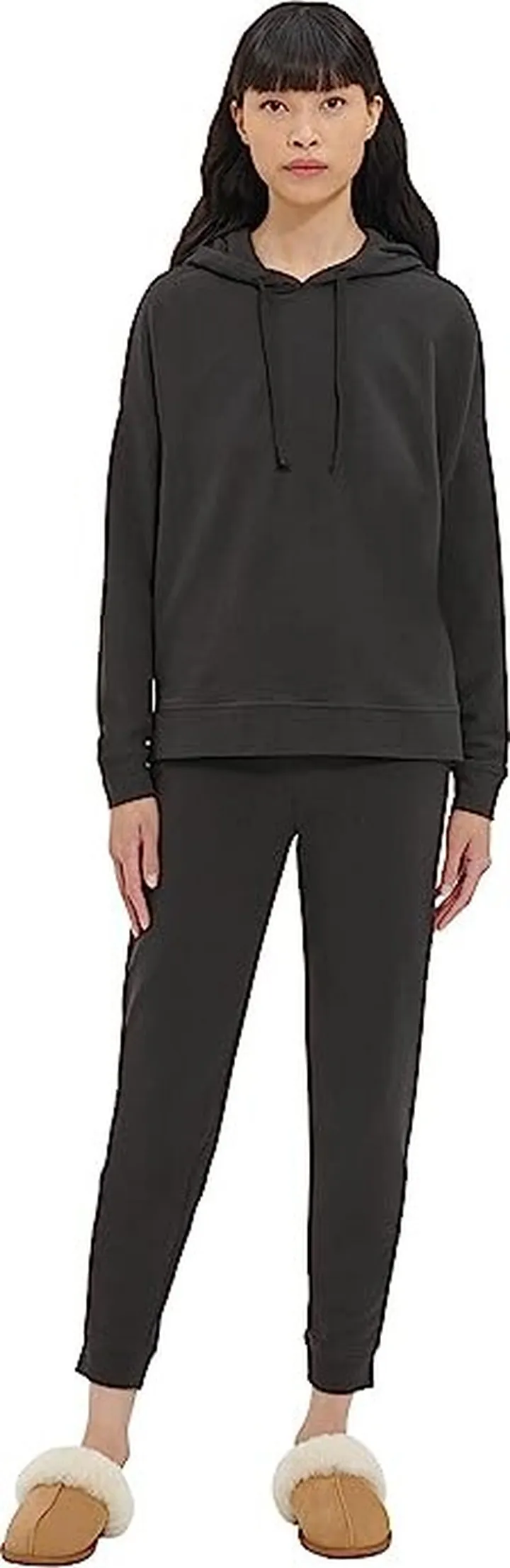 UGG Kylo Micro Terry Jogger (Black) Women's Clothing