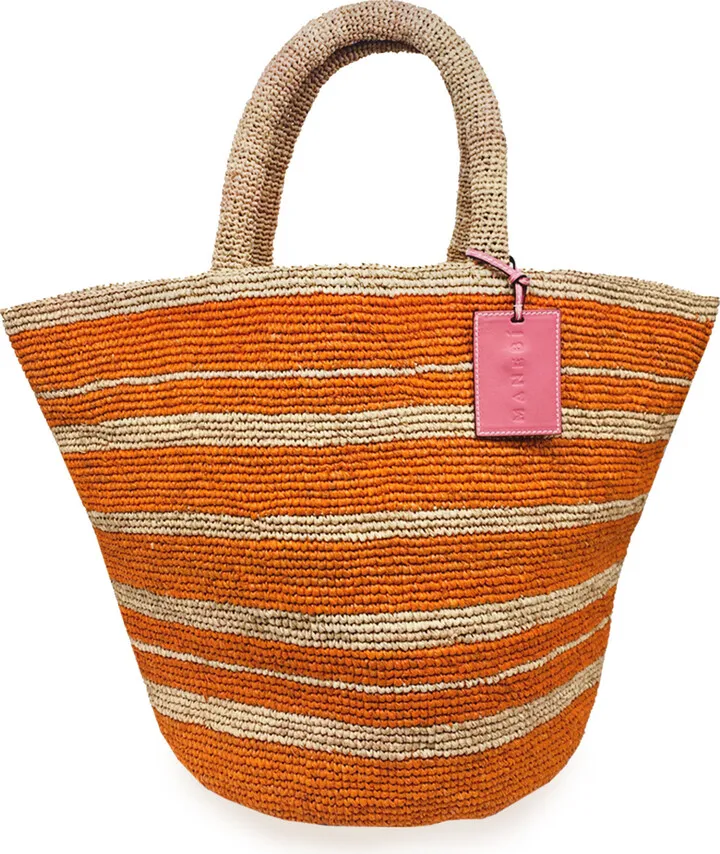 Women's Summer Raffia Tote Bag