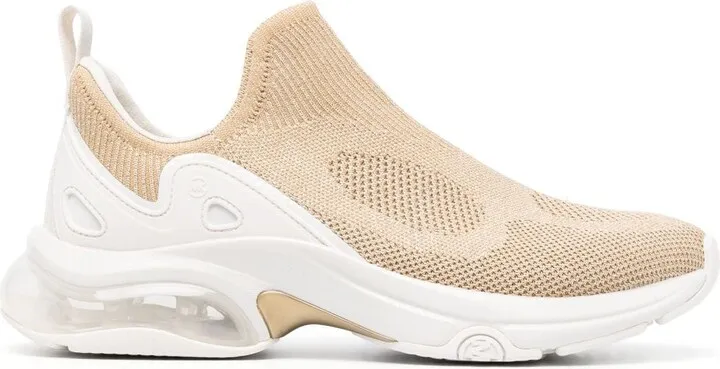 Kit Extreme metallic-knit sneakers