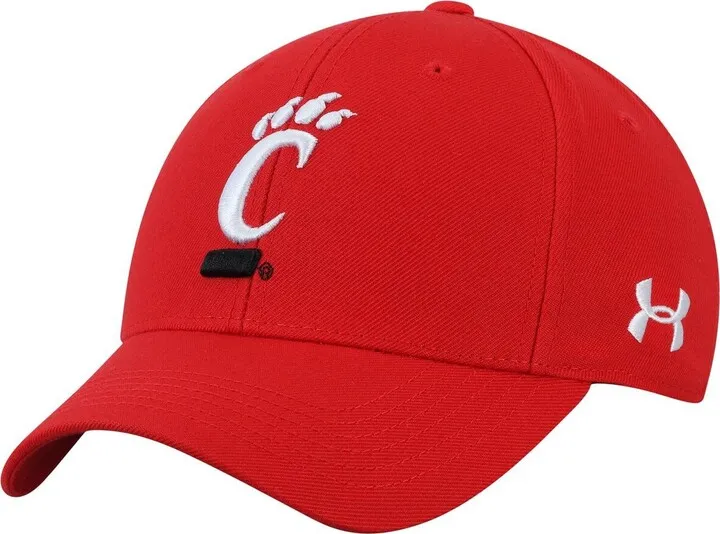 Men's Under Armour Red Cincinnati Bearcats Classic Structured Adjustable Hat