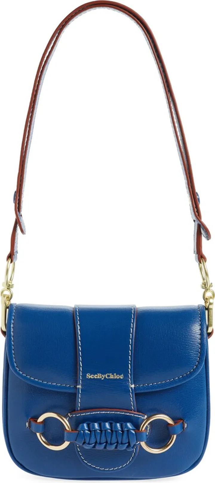 Saddie Leather Shoulder Bag