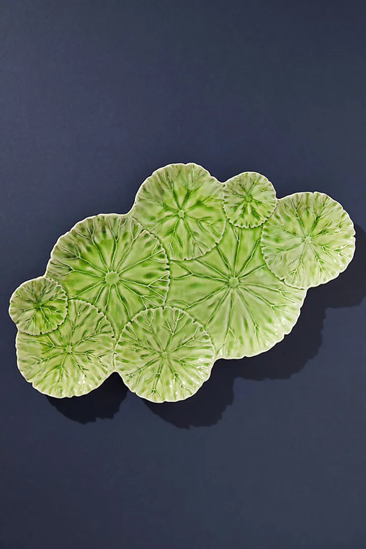 Lilypad Platter Green