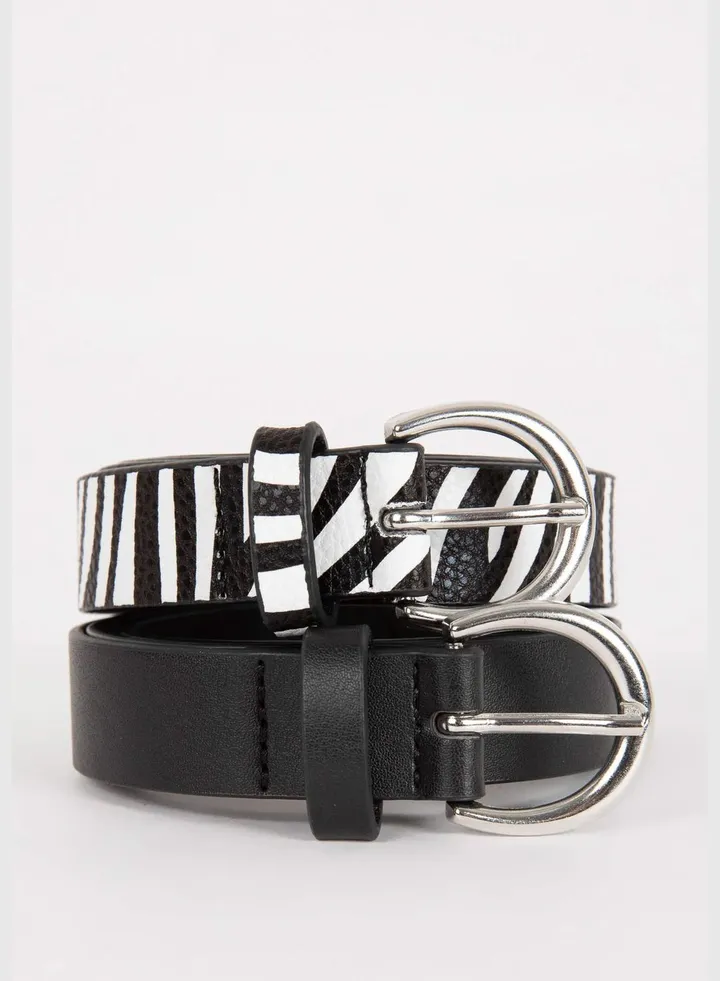 2 Pack Woman Belt