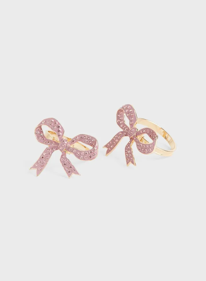 2-Pack Metal Napkin Rings