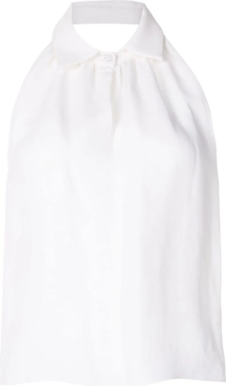 Halterneck Sleeveless Shirt
