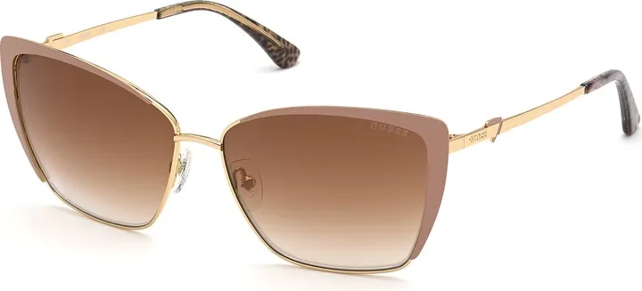 59mm Gradient Cat Eye Sunglasses