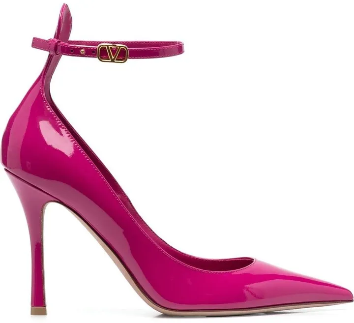 105mm Pointed-Toe Stiletto Heels