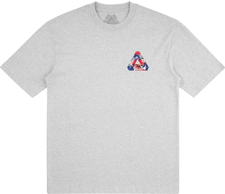 Tri-Camo "Grey Marl" crew neck T-shirt