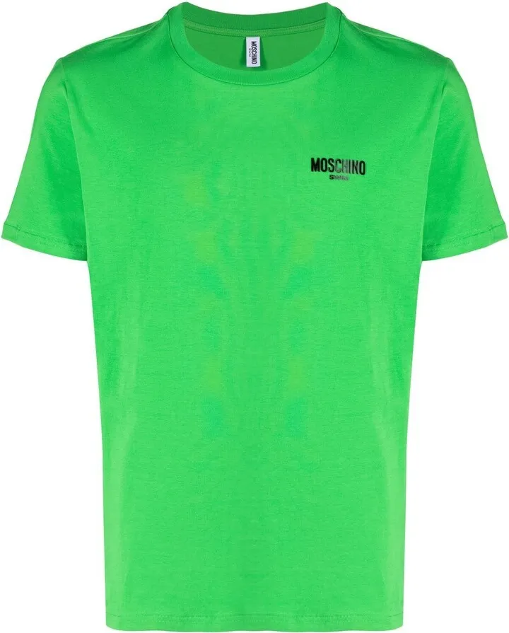 logo-embossed short-sleeve T-shirt