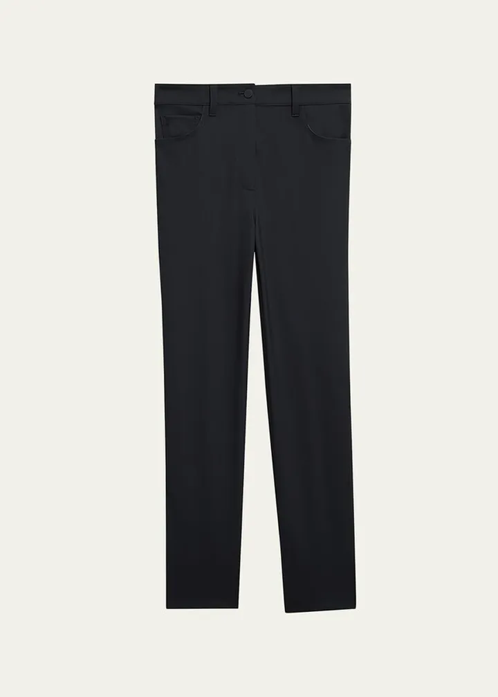 Treeca Precision Ponte Five-Pocket Cropped Pants