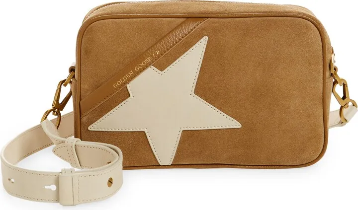 Large Star Suede Camera Bag