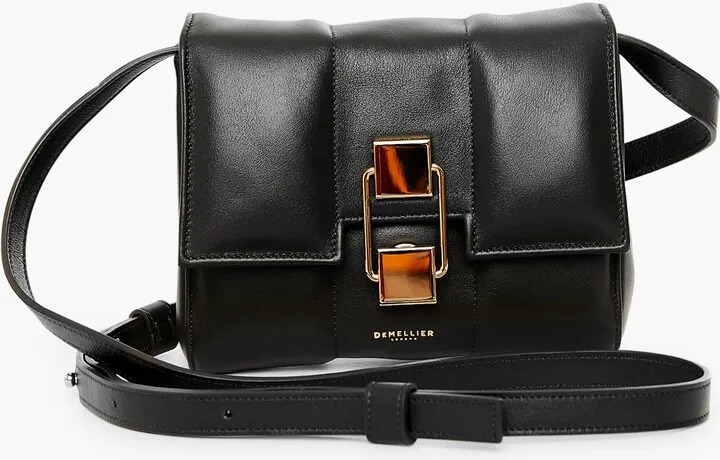 Black Smooth Mini Alexandria Bag