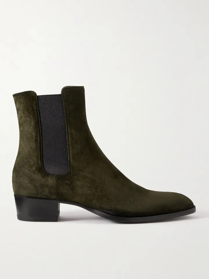 Wyatt Suede Chelsea Boots