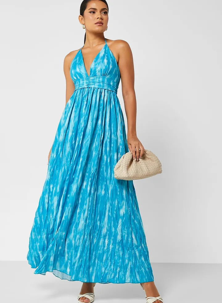 Strappy Textured Dress