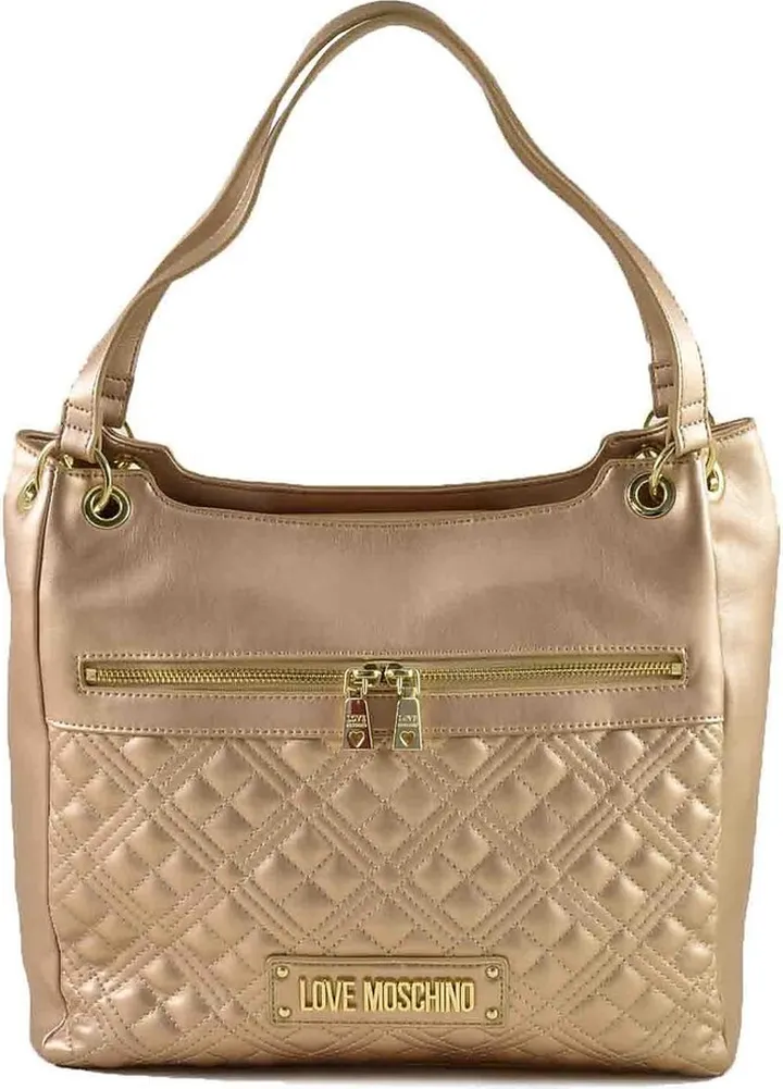 Women's Gold Handbag
