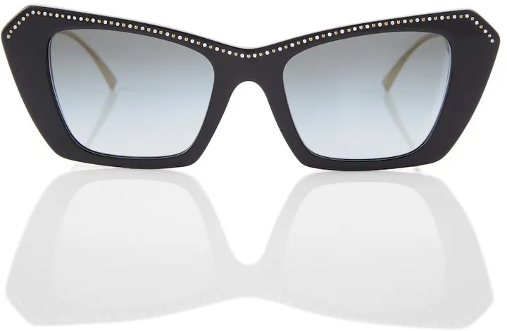 Embellished cat-eye sunglasses