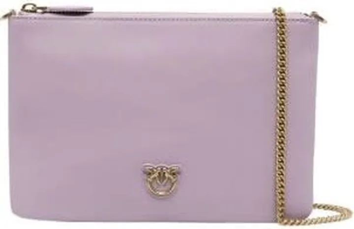 Shoulder Bag With Logo Plaque