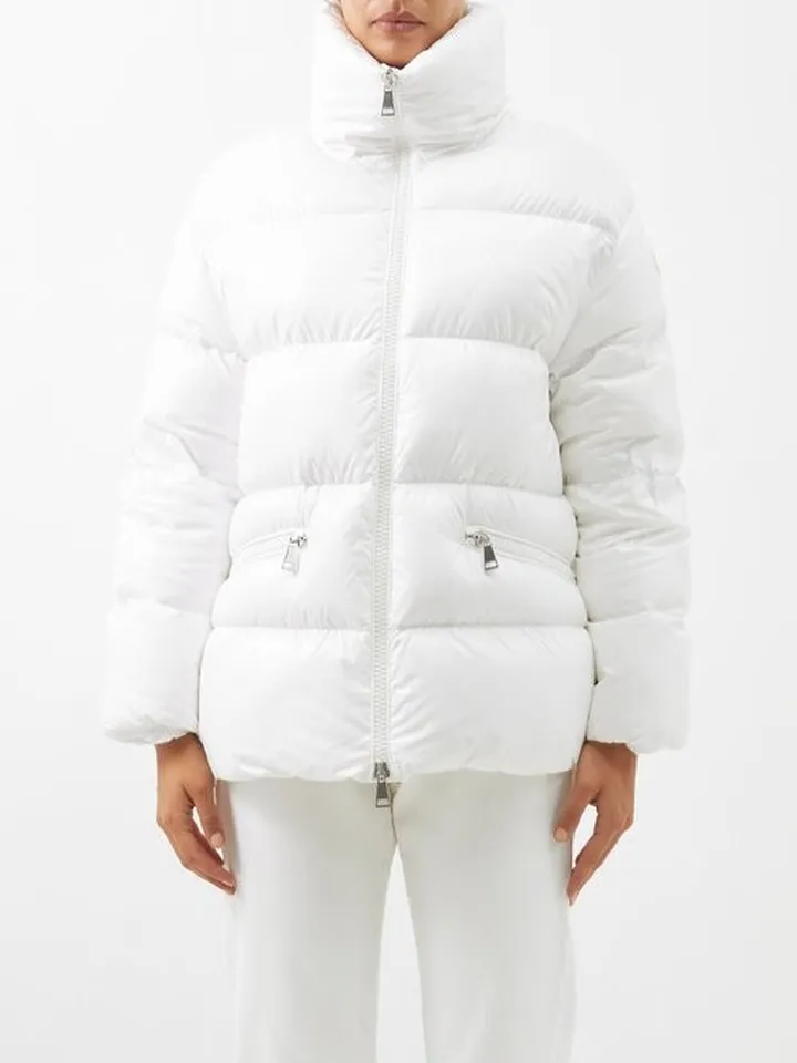 Genos High-neck Laqué Quilted Down Jacket