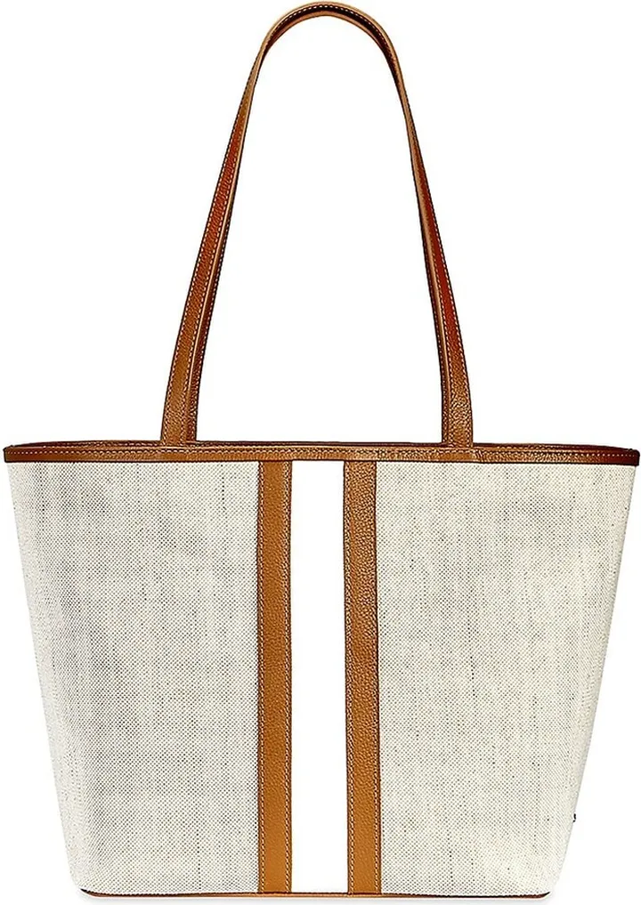 Isla Canvas & Leather Tote