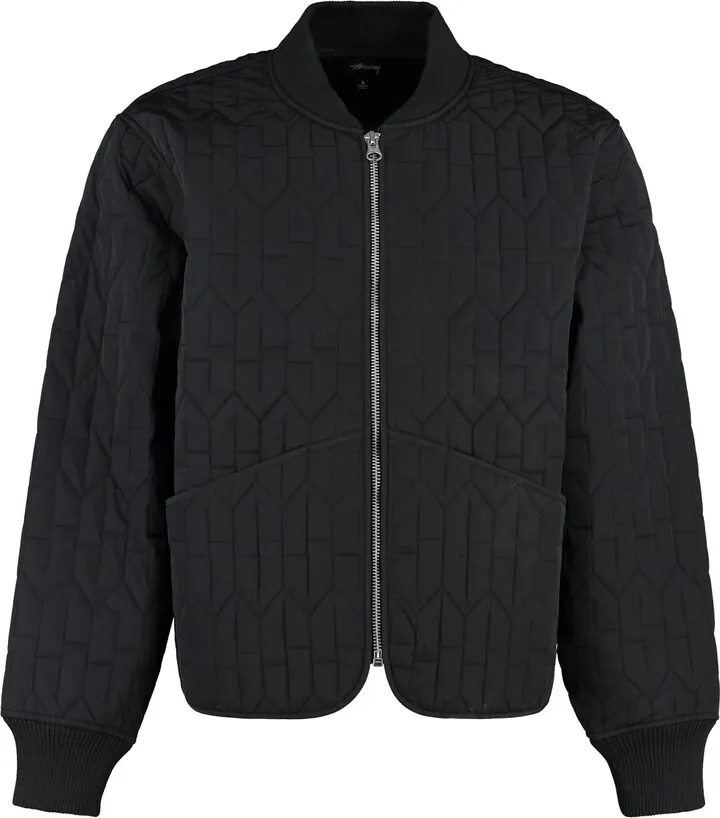 Nylon Bomber Jacket