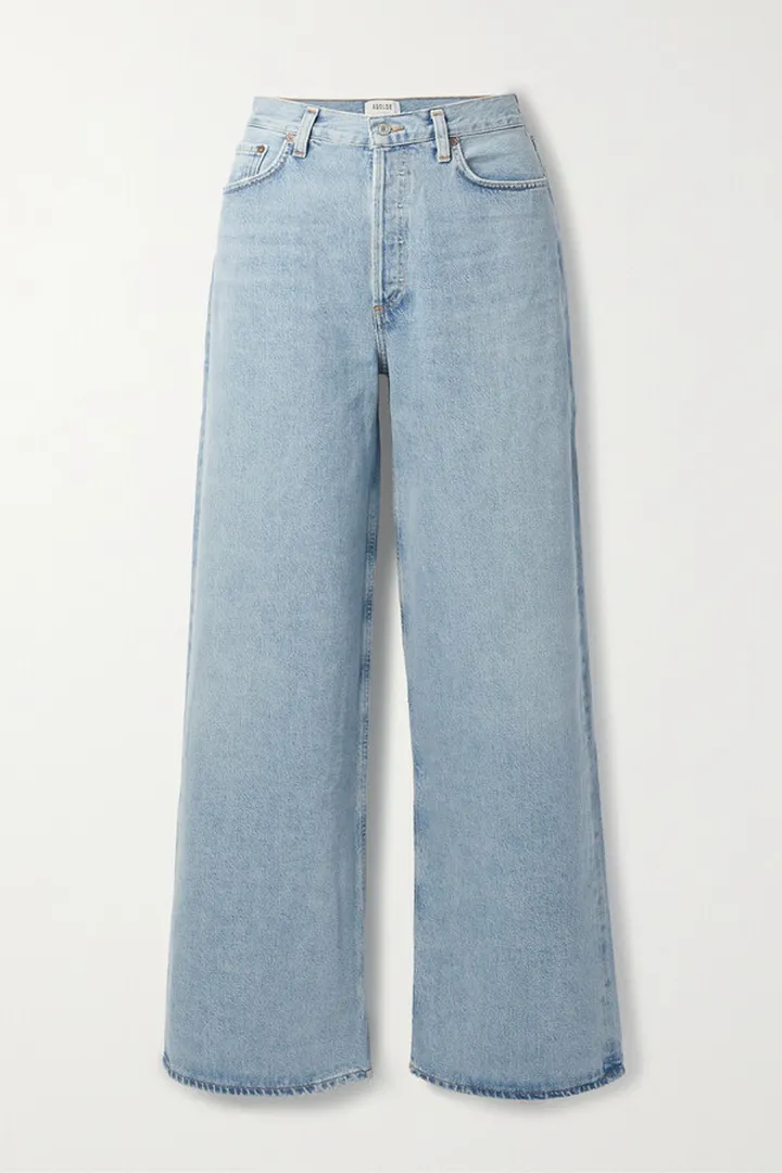 AGOLDE - Baggy Low Slung Organic Jeans - Blue