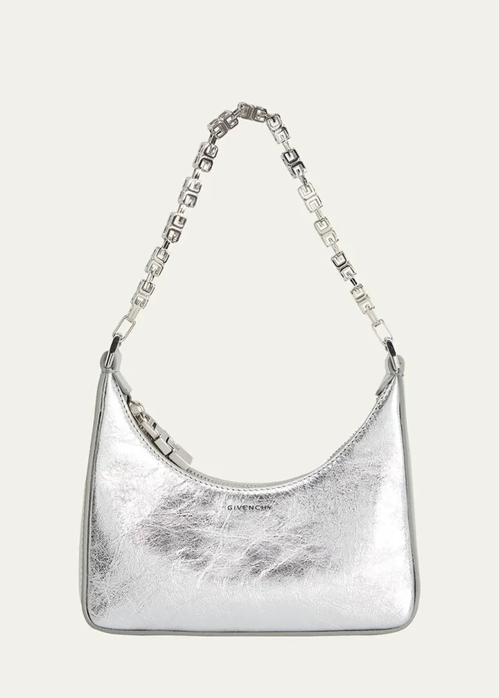 Mini Moon Cutout Shoulder Bag