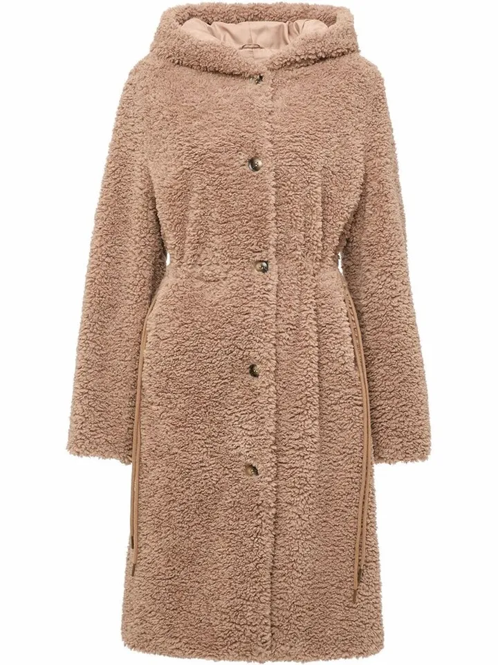 Morning Glory faux shearling coat