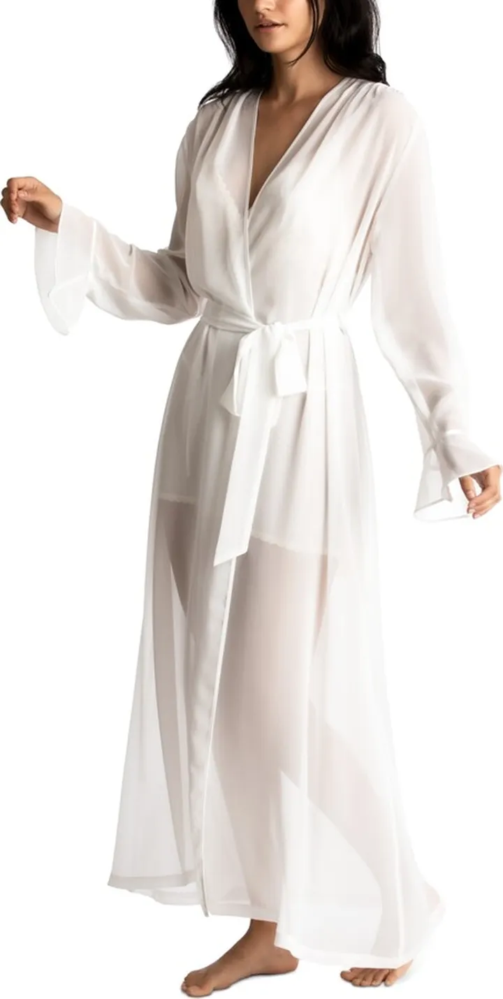Linea Donatella Chiffon Keepsake Wrap Robe