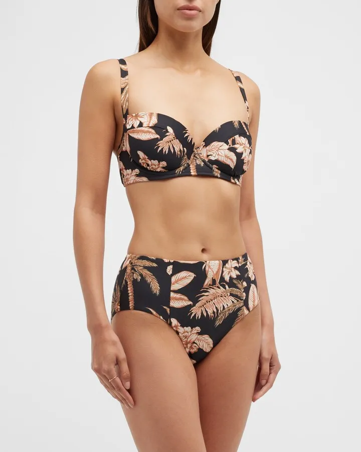 Castaway High-Waisted Bikini Bottoms